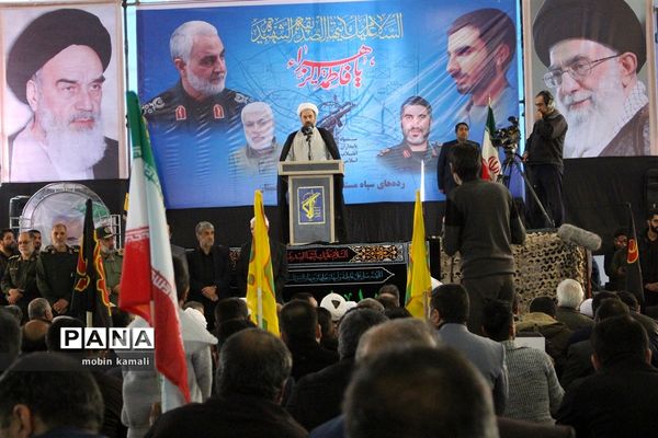 مراسم یادبود سپهبد شهید حاج قاسم سلیمانی در مصلی قدس زاهدان