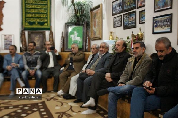 مراسم سالگرد پهلوان تختی در محل زورخانه مالک اشتر بیرجند