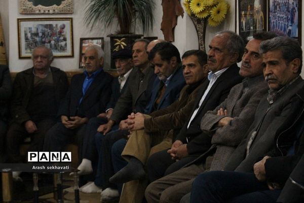 مراسم سالگرد پهلوان تختی در محل زورخانه مالک اشتر بیرجند