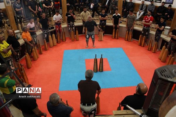 مراسم سالگرد پهلوان تختی در محل زورخانه مالک اشتر بیرجند