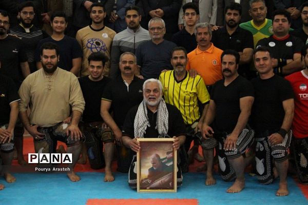 مراسم بزرگداشت سردار شهید حاج قاسم سلیمانی در محل زورخانه مالک اشتر بیرجند