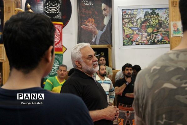 مراسم بزرگداشت سردار شهید حاج قاسم سلیمانی در محل زورخانه مالک اشتر بیرجند