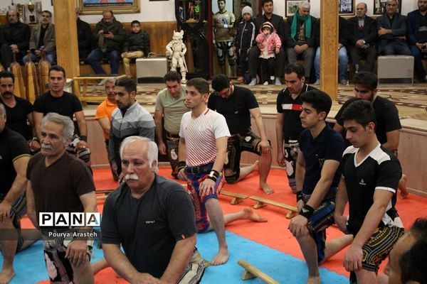 مراسم بزرگداشت سردار شهید حاج قاسم سلیمانی در محل زورخانه مالک اشتر بیرجند