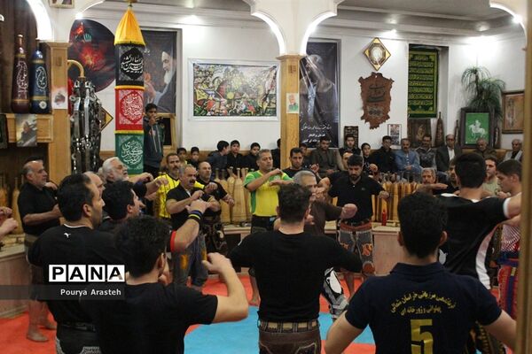 مراسم بزرگداشت سردار شهید حاج قاسم سلیمانی در محل زورخانه مالک اشتر بیرجند
