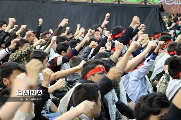 مراسم یادواره شهید حاج قاسم سلیمانی  درمهدیه  مشهد