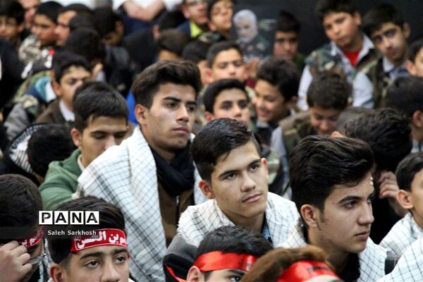 مراسم یادواره شهید حاج قاسم سلیمانی  درمهدیه  مشهد