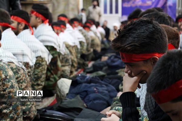 مراسم یادواره شهید حاج قاسم سلیمانی  درمهدیه  مشهد