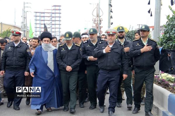 عزاداری هفتمین روز شهادت سردار سلیمانی در محمودآباد