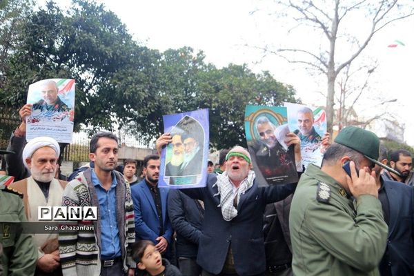 اجتماع مردمی سلیمانی‌ها در ساری