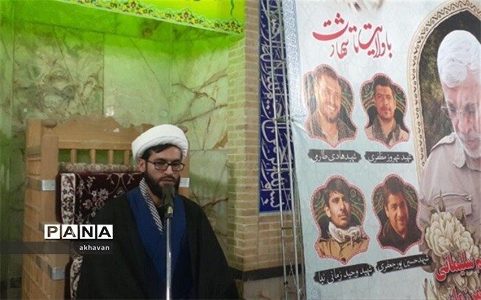مردم بخش آسفیچ بهاباد یاد و خاطره شهید سلیمانی را گرامی داشتند