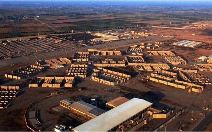 اصابت ۵ راکت به پایگاه البلد در شمال بغداد