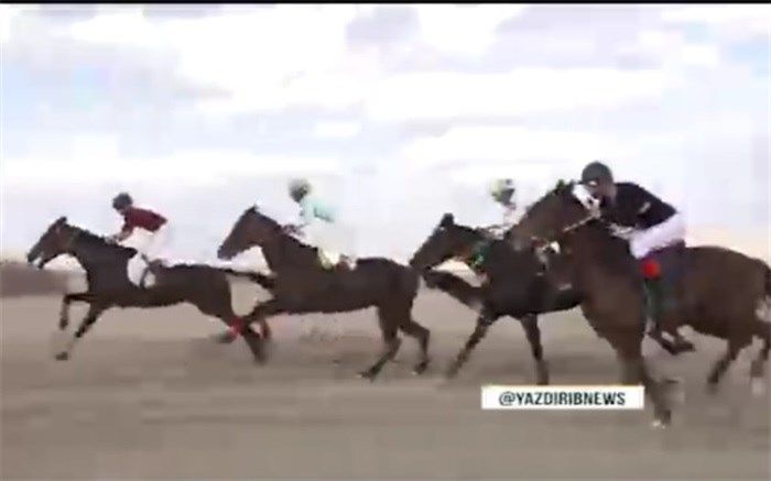 رقابت چابکسواران بافق + فیلم