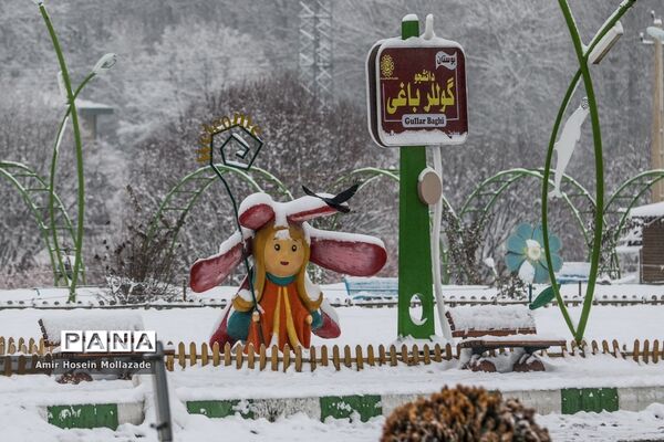 بارش برف در ارومیه