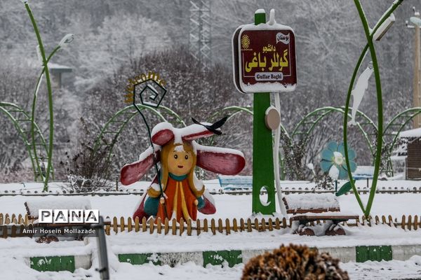 بارش برف در ارومیه