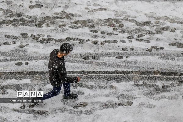 بارش برف در ارومیه