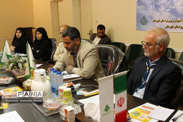 نشست شورای برنامه‌ریزی سازمان دانش آموزی خوزستان