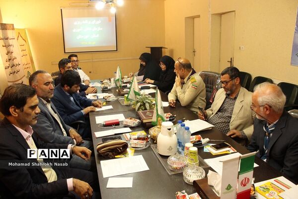 نشست شورای برنامه‌ریزی سازمان دانش آموزی خوزستان