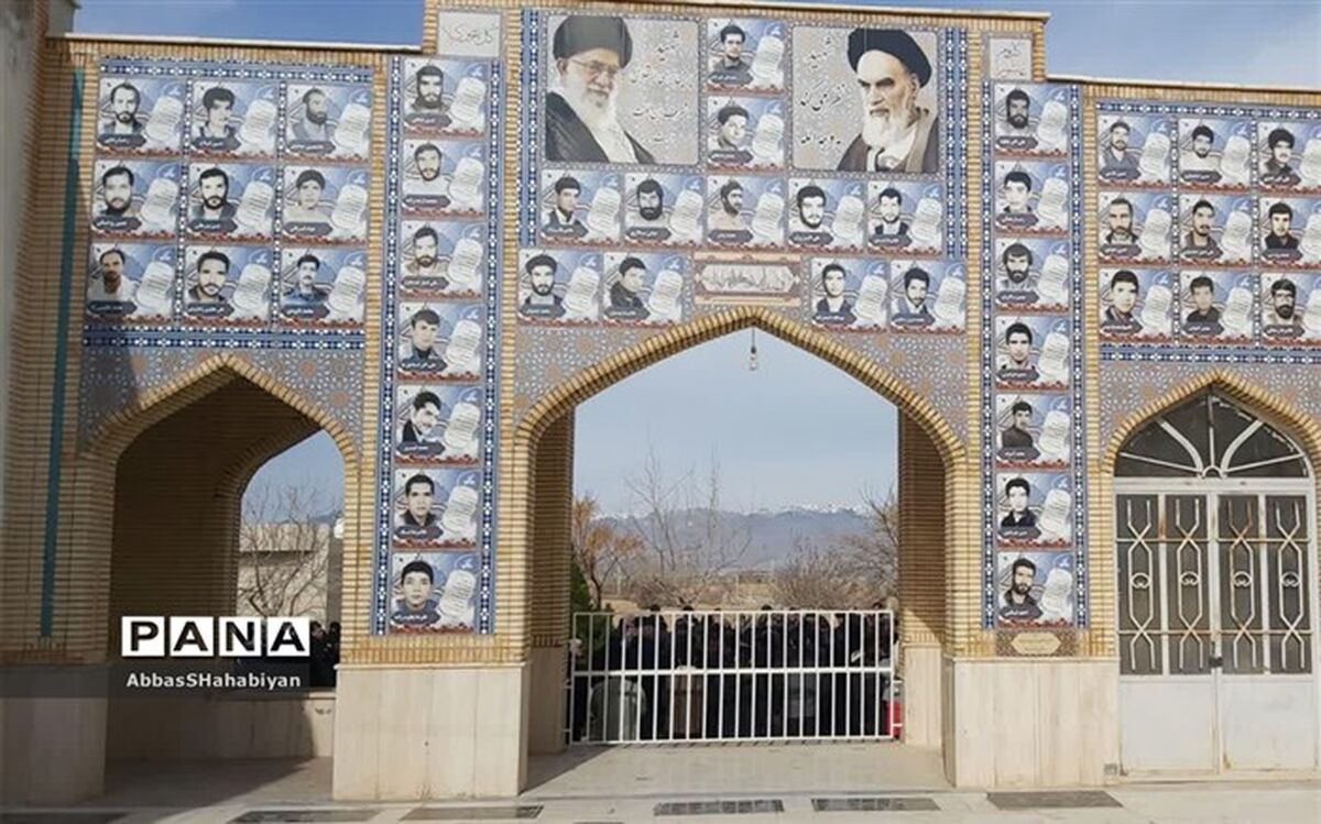 مانده حساب برادر شهید صرف امور خیریه درروستای فروتقه کاشمرشد