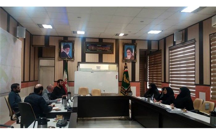 جلسه معاونت پرورشی منطقه یک و پایگاه بسیج امیرالمومنین