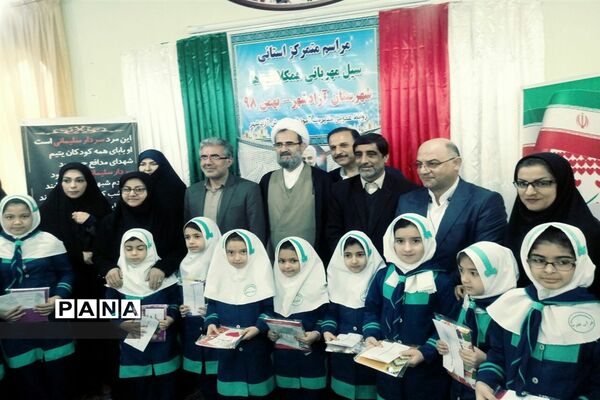 سیل مهربانی همکلاسی ها در گلستان