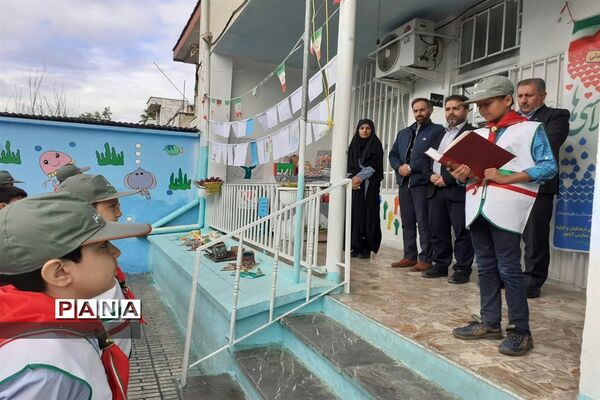 سیل مهربانی همکلاسی ها در گلستان