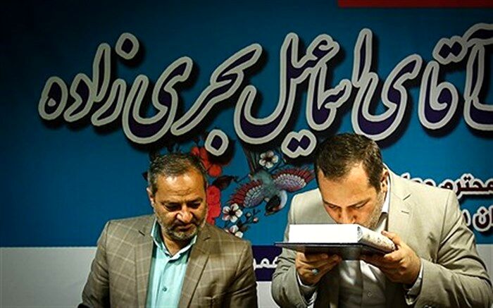 معارفه قائم مقام معاون وزیر در سازمان دانش آموزی