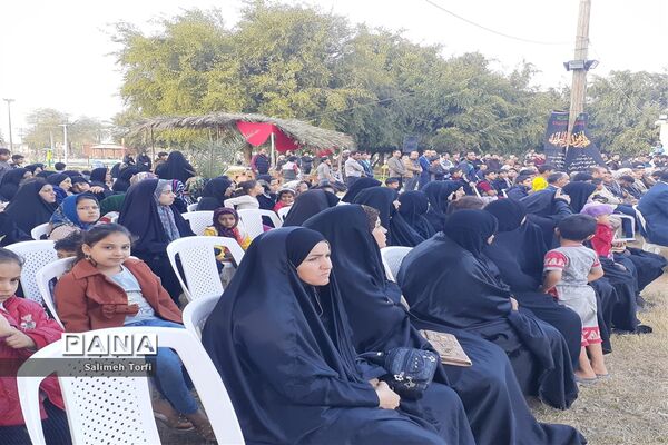 افتتاحیه نمایشگاه بیت الاحزان به‌مناسبت شهادت حضرت فاطمه(س)درشهرستان حمیدیه