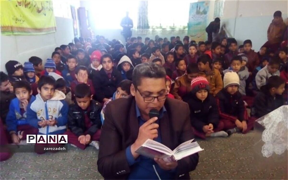 سوگواری ایام فاطمیه  در دبستان شهید محمد فلاح زاده ابرکوه