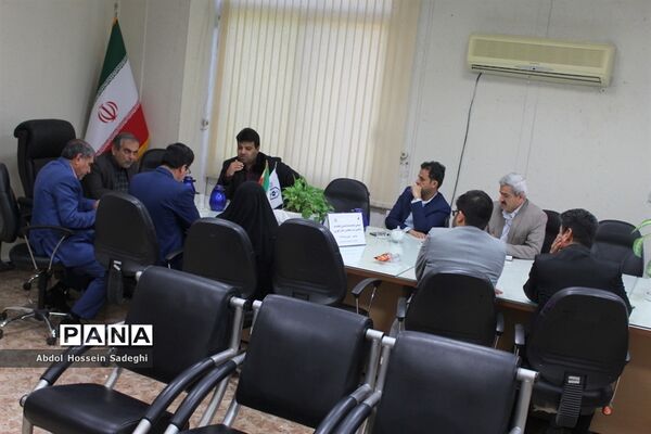 جلسه ستاد استانی انتخابات دهمین دوره مجلس دانش آموزی استان بوشهر