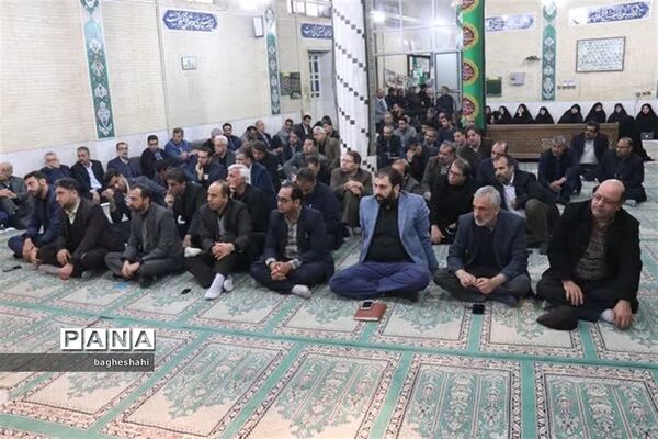وداع با شهید گمنام دراداره‌کل آموزش و پرورش استان یزد