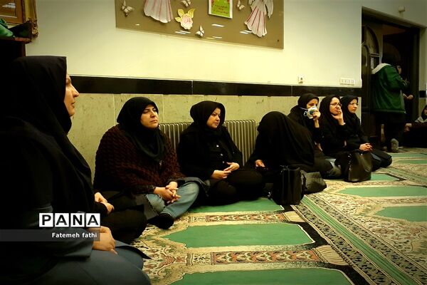مراسم سوگواری ایام فاطمیه در مدارس چهاردانگه