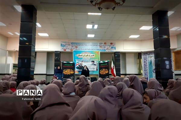 مراسم سوگواری ایام فاطمیه در مدارس چهاردانگه