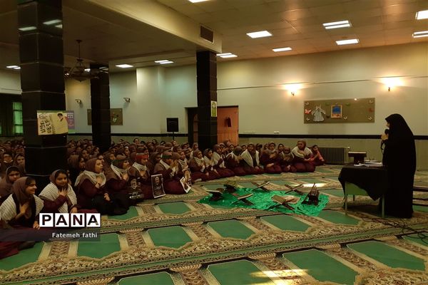 مراسم سوگواری ایام فاطمیه در مدارس چهاردانگه