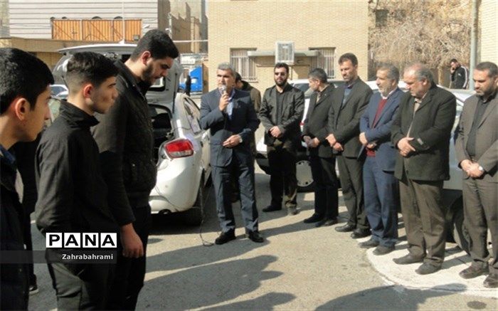 اجتماع دانش آموزان و فرهنگیان پاکدشت درسوگ دخت مکرم نبی اسلام