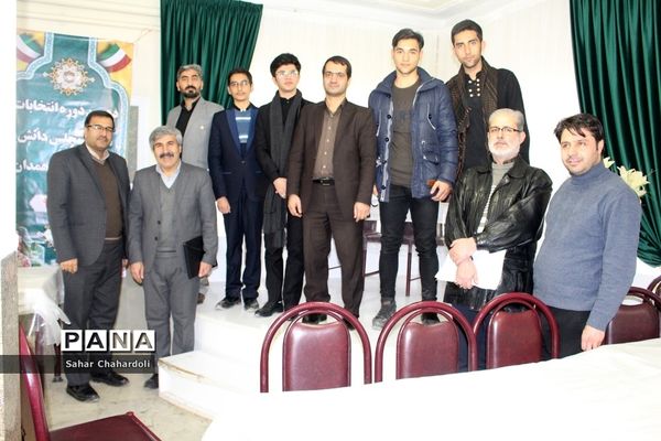 افتتاحیه دهمین دوره انتخابات مجلس و شورای دانش آموزی همدان