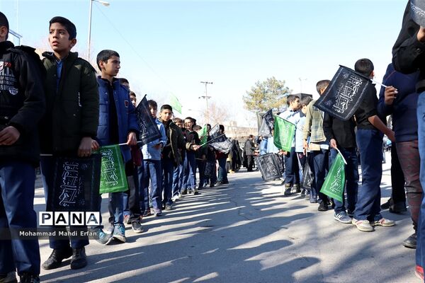 پویش دانش آموزی نوگلان فاطمی در آباده