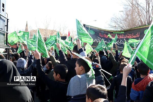 پویش دانش آموزی نوگلان فاطمی در آباده