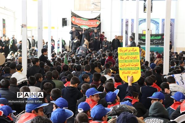 پویش دانش آموزی نوگلان فاطمی در آباده
