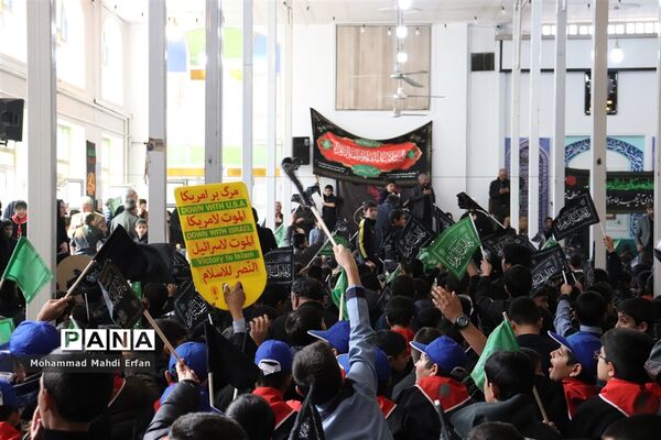 پویش دانش آموزی نوگلان فاطمی در آباده