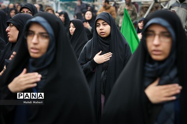 اجتماع عاشورای فاطمی در میدان هفت تیر