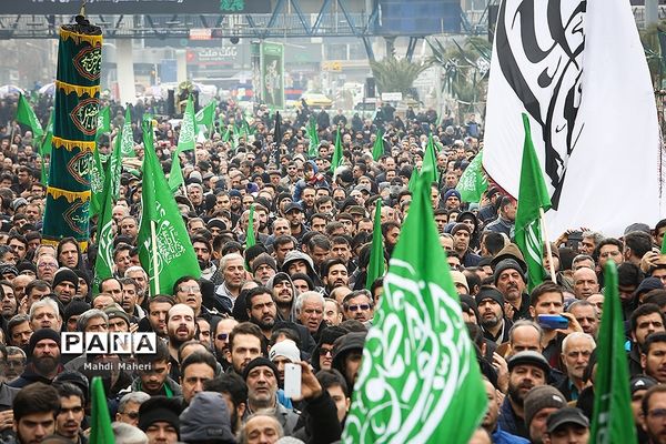 اجتماع عاشورای فاطمی در میدان هفت تیر