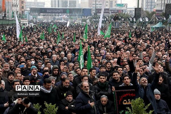 اجتماع عاشورای فاطمی در میدان هفت تیر