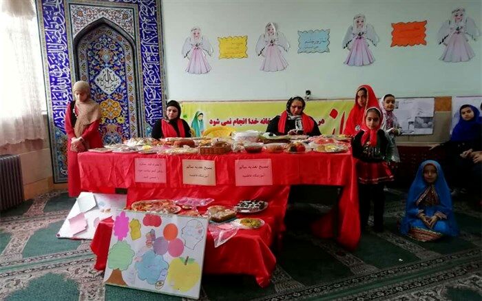 اجرای جشنواره غذای سالم در آموزش و پرورش  چهاردانگه