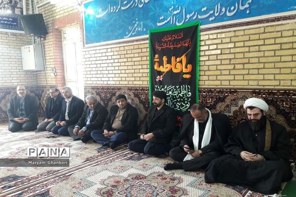 مراسم عزاداری بانوان فشافویه درسوگ حضرت فاطمه زهرا(س)