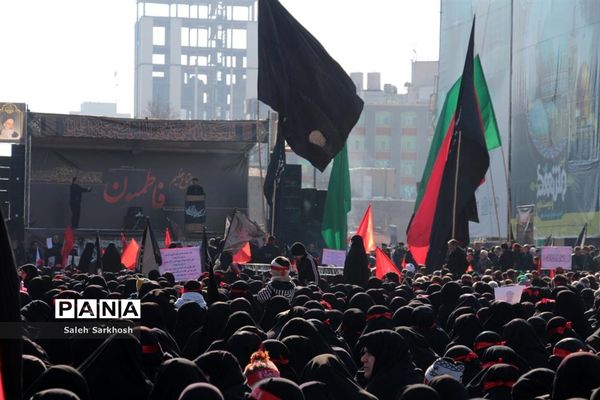 برگزاری مراسم عزاداری حضرت فاطمه(س) در مشهد مقدس