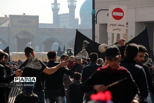 برگزاری مراسم عزاداری حضرت فاطمه(س) در مشهد مقدس