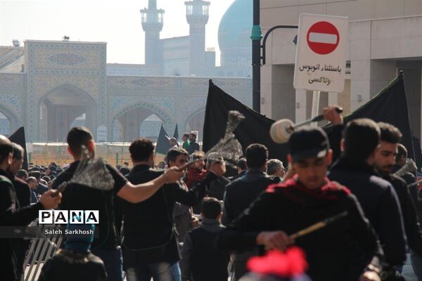 برگزاری مراسم عزاداری حضرت فاطمه(س) در مشهد مقدس