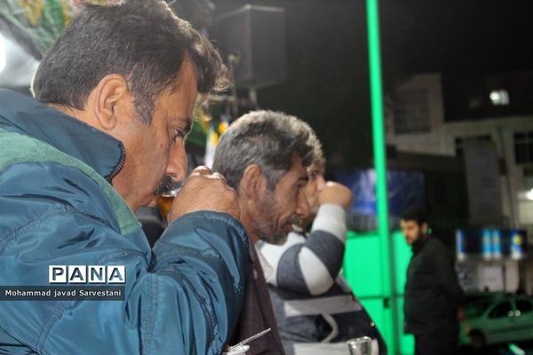 موکب بانوی بی حرم و غرفه نقاشی  فاطمیه در بوشهر