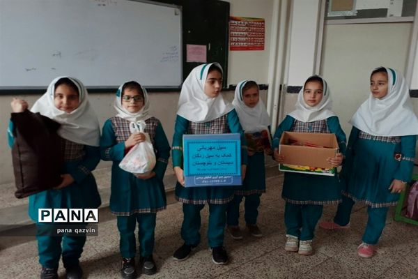 سیل مهربانی در مناطق استان قزوین