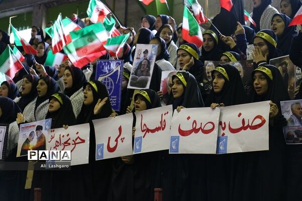 مانور یاوران انقلاب در شهرستان سمنان
